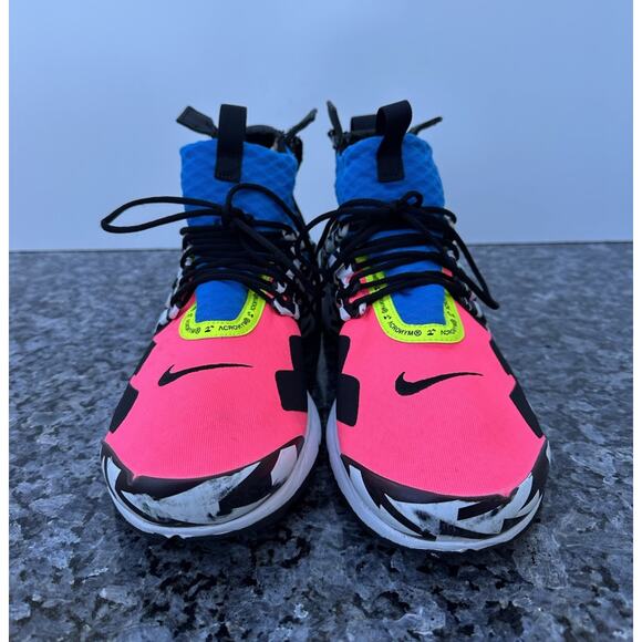 Nike Air Presto Mid / Acronym Multicolor Athletic Shoes Men’s 11 AH7832-600 main image 9